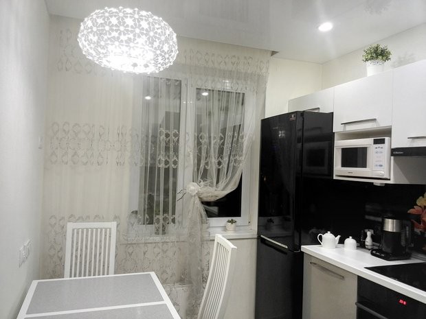 Шторы на кухню — лучшие идеи и новинки