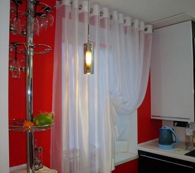 Шторы на кухню — лучшие идеи и новинки