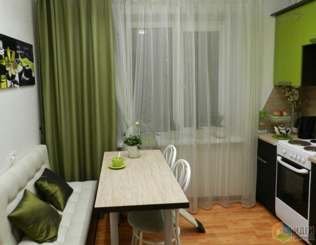 Шторы на кухню — лучшие идеи и новинки