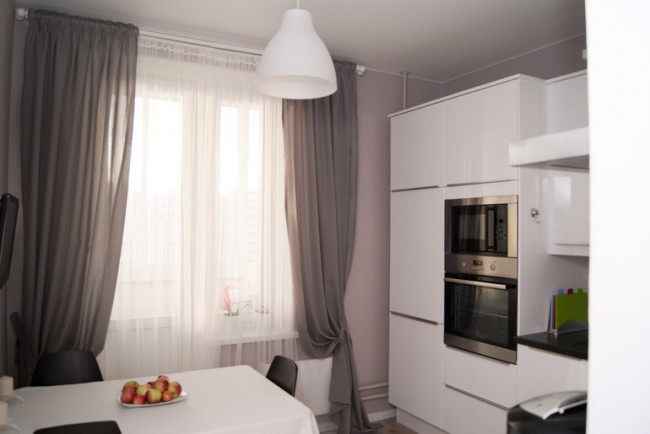 Шторы на кухню — лучшие идеи и новинки