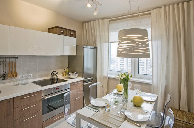 Шторы на кухню — лучшие идеи и новинки