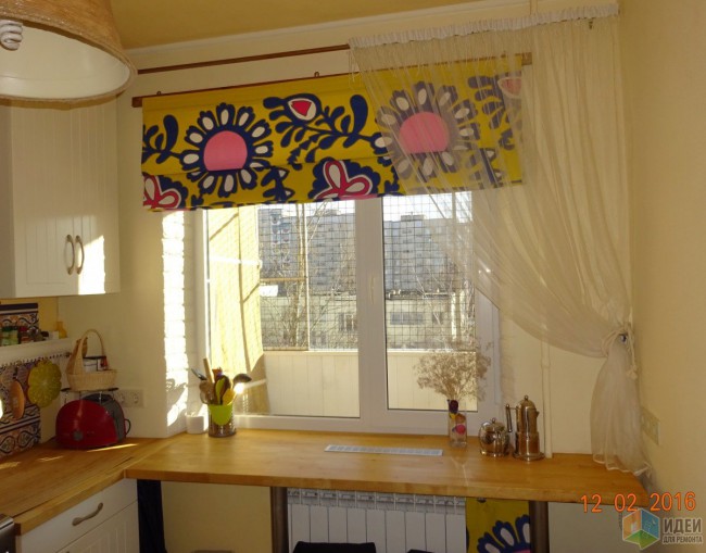 Шторы на кухню — лучшие идеи и новинки
