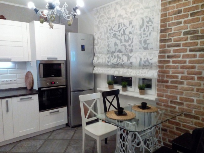 Шторы на кухню — лучшие идеи и новинки