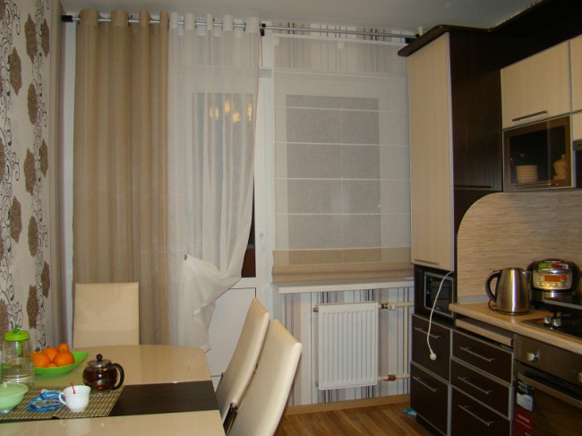 Шторы на кухню — лучшие идеи и новинки