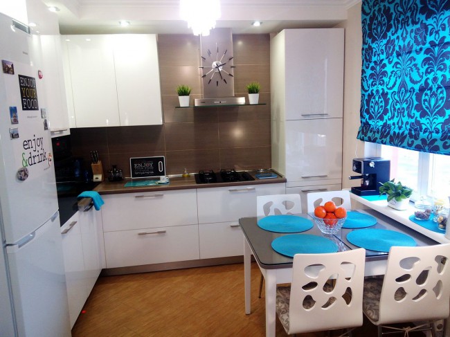 Шторы на кухню — лучшие идеи и новинки