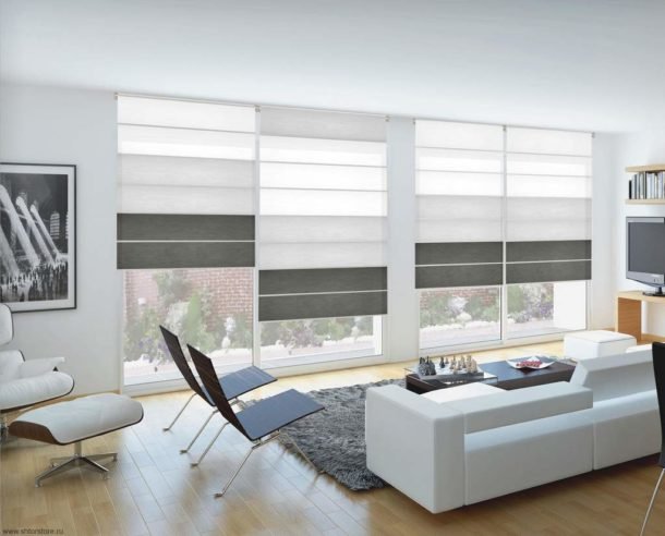 Шторы в минимализме
