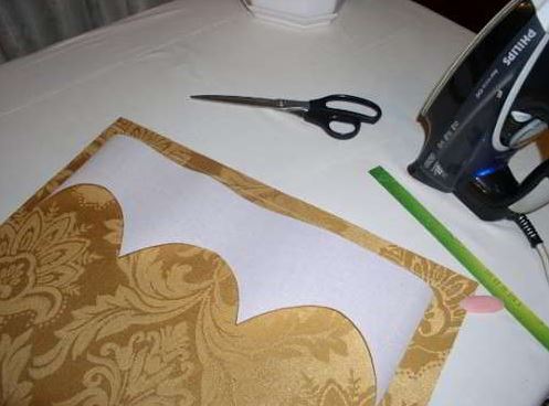 Гардины на скошенные окна своими руками