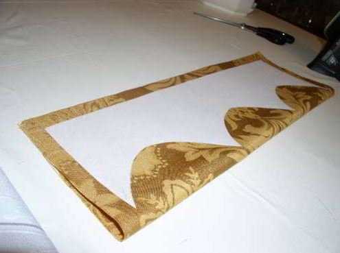 Гардины на скошенные окна своими руками