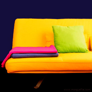 гостинай в оранжевом цвете 7