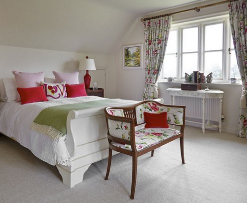 цветочные шторы в интерьере цветочные шторы в интерьере