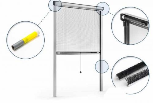 Виды крепления для москитных сеток на пластиковые окна