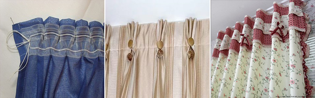 Шторы с тесьмой