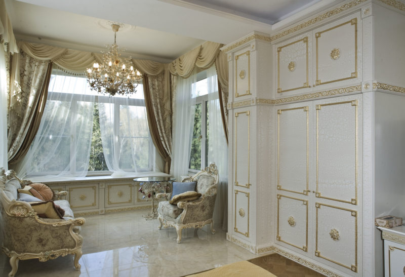 Ламбрекены в гостиную (6)