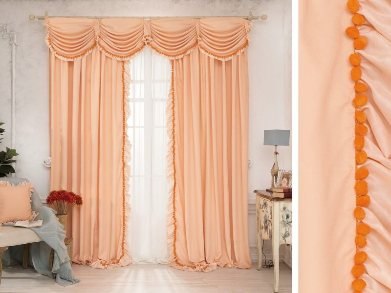 Ламбрекены в гостиную (8)