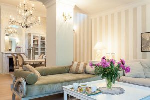 гостиная в бежевых тонах фото 25