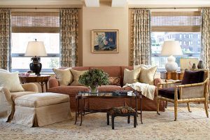 гостиная в бежевых тонах фото 32