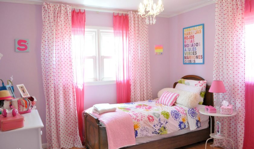 Комбинированные шторы из 2х цветов для гостиной, спальни и зала с переходом, из двух полотен