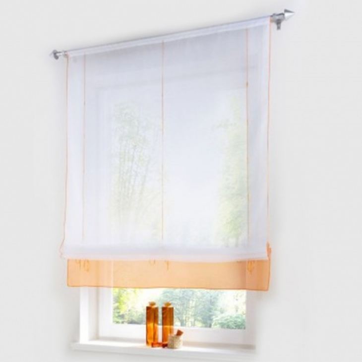 как выбрать тюль на кухню