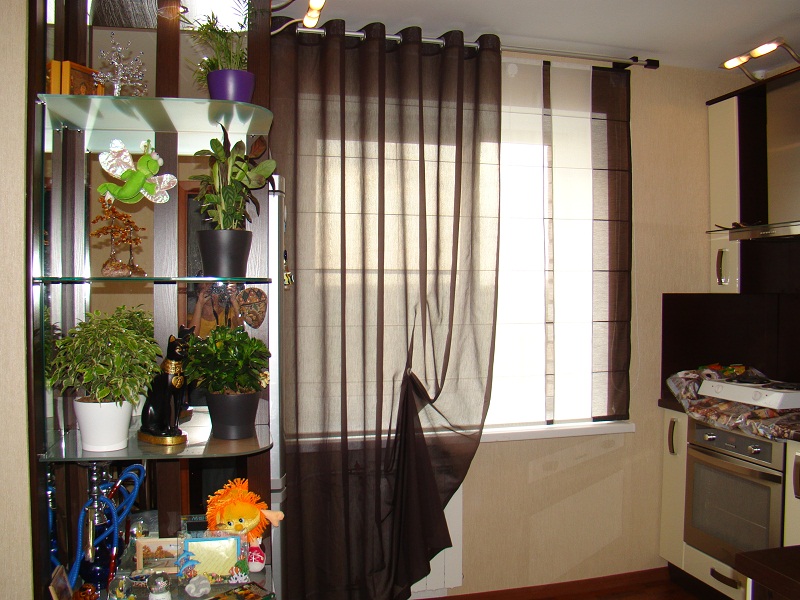Шторы на кухню