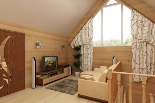 Шторы на дачу в деревянный дом на маленькие окна: оформление занавесками