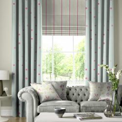 Шторы на люверсах в современном интерьере