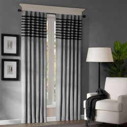 Шторы в полоску - примеры красивого дизайна и современного оформления