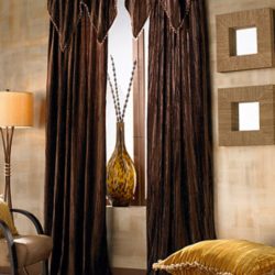 Темные шторы - фото лучших идей и новинок дизайна