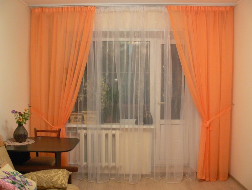 Тюль из органзы: преимущества выбора материала и правила сочетания тканей (110 фото)