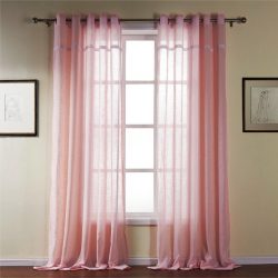 Тюль на люверсах: достоинства и недостатки