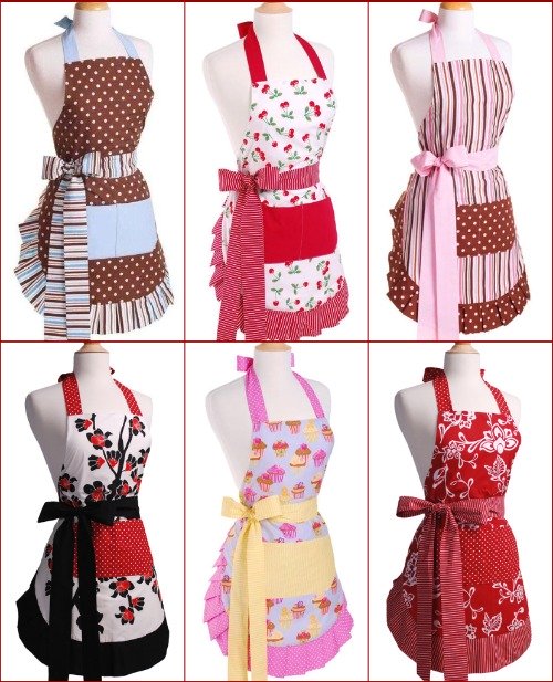 Фасон кухонного фартука