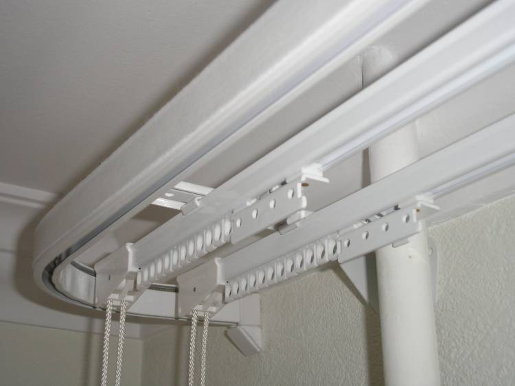Карнизы для штор под натяжной потолок: потолочные, скрытые