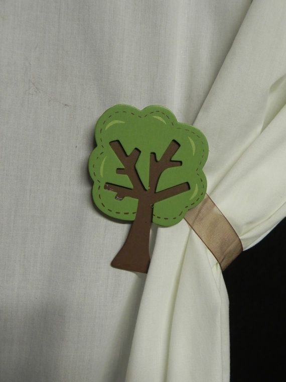 Держатели штор на магнитах своими руками