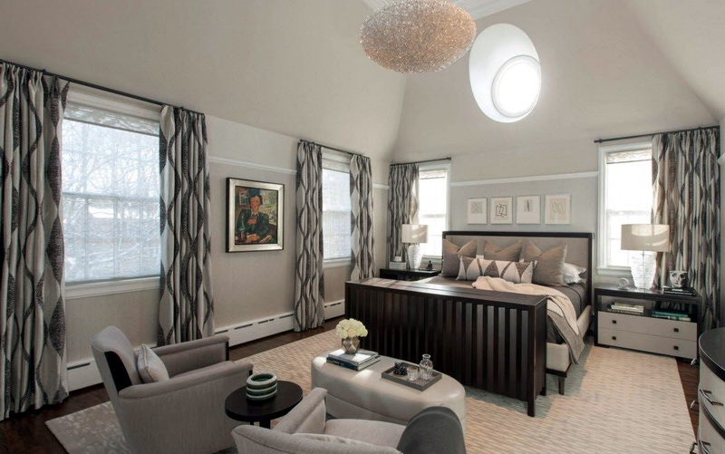 Коричневая спальня