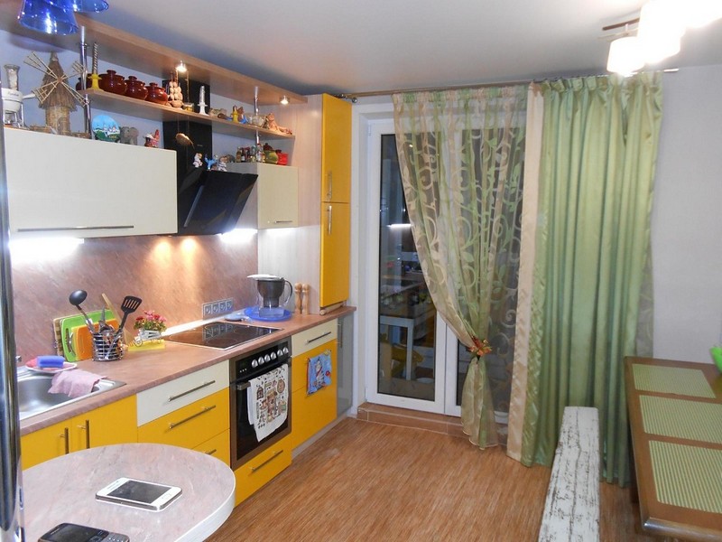 шторы балкон54