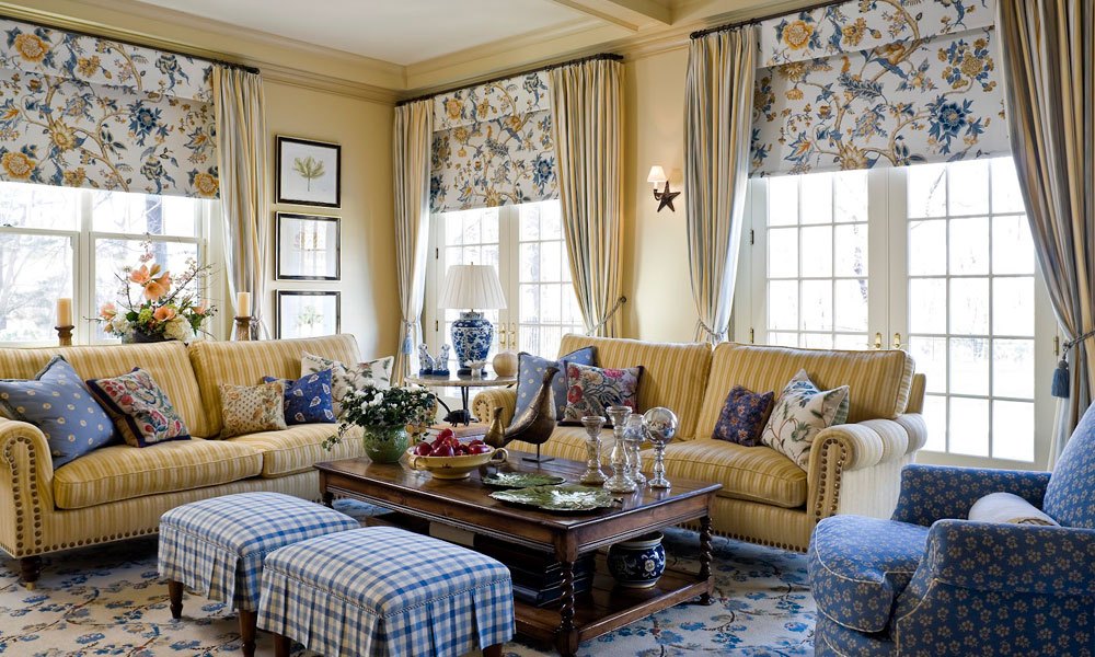 Шторы в гостиную: фото идей, дизайн, стиль, виды, советы по выбору