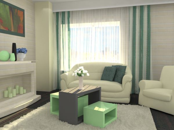 Уютная маленькая гостиная