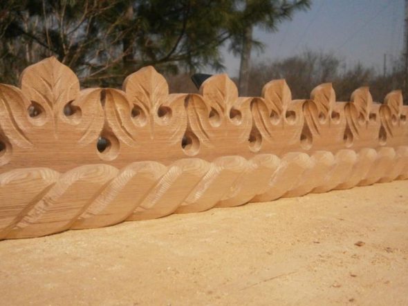 Основные контуры карниза