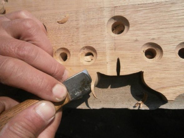 Снимаем фаску