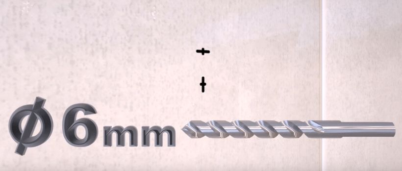 Диаметр сверла под пластиковый дюбель