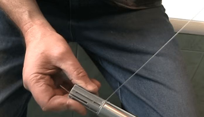 Крепление лески