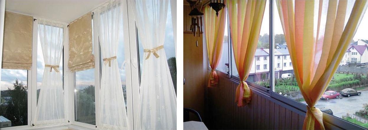 шторы на балкон