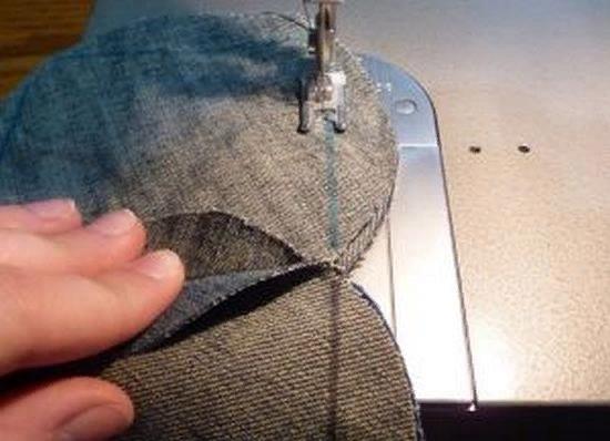 Делаем шов зигзагом