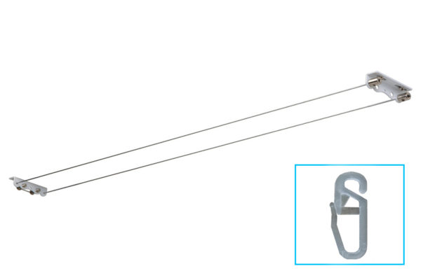 Двухрядный струнный карниз. Двухрядный струнный карниз.