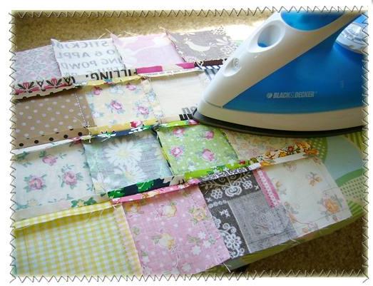 Следите, чтобы утюг не прожег ткань