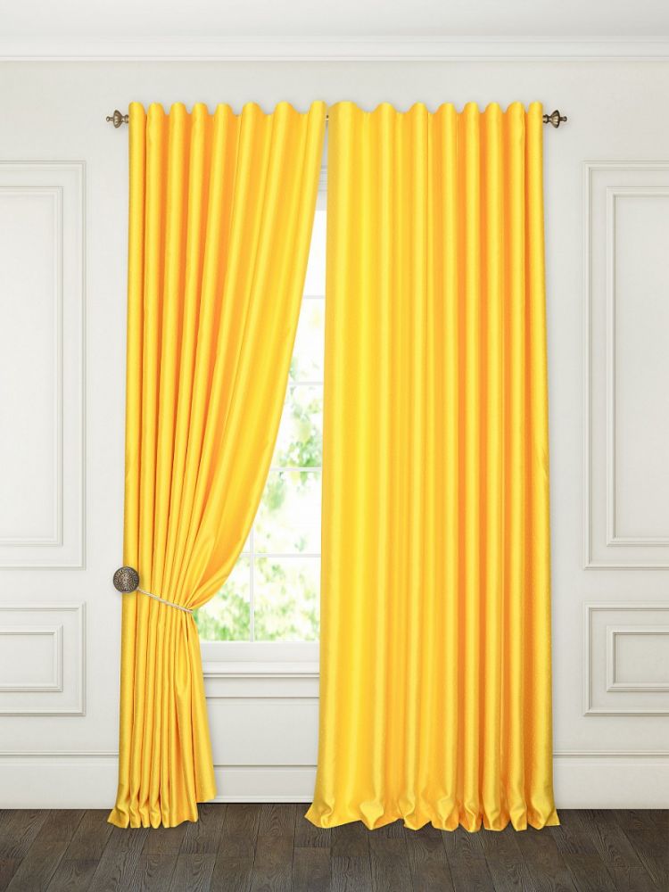 Желтые шторы - фото идеальных примеров необычных сочетаний и стильных идей применения