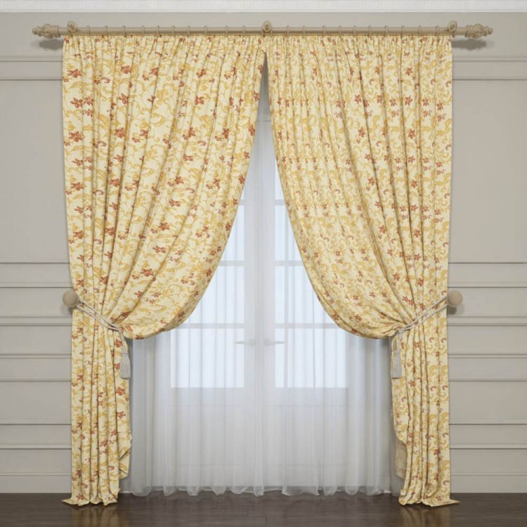 Желтые шторы - фото идеальных примеров необычных сочетаний и стильных идей применения