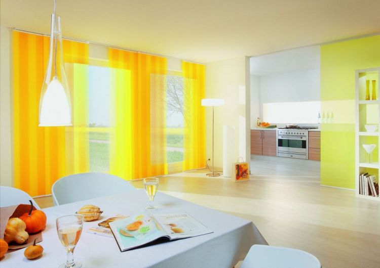 Желтые шторы - фото идеальных примеров необычных сочетаний и стильных идей применения