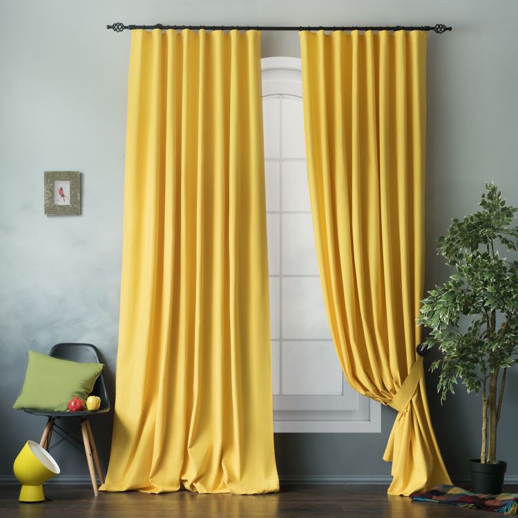 Желтые шторы - фото идеальных примеров необычных сочетаний и стильных идей применения