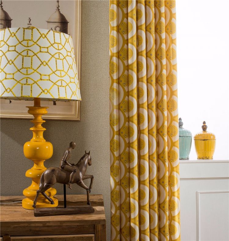 Желтые шторы - фото идеальных примеров необычных сочетаний и стильных идей применения