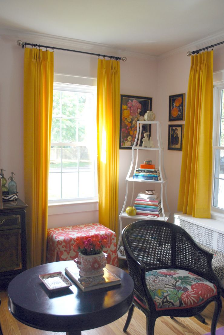 Желтые шторы - фото идеальных примеров необычных сочетаний и стильных идей применения